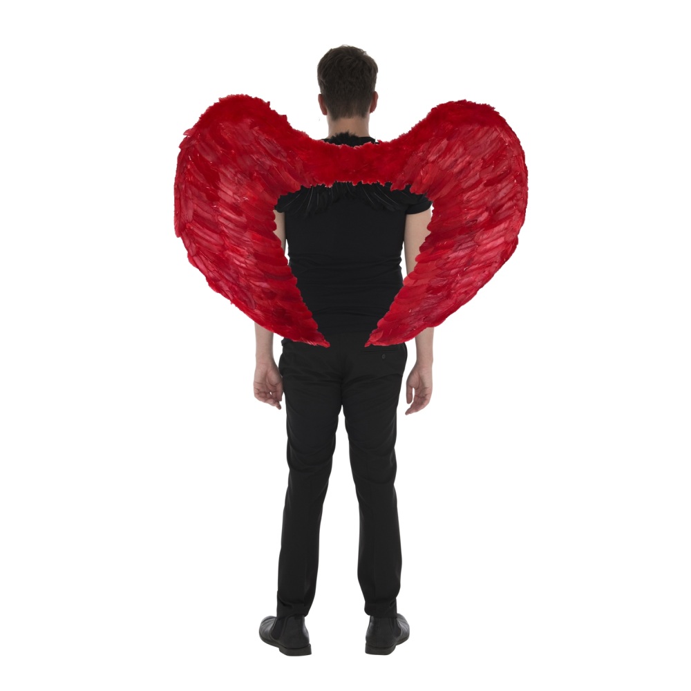 Zac's Alter Ego - Red Full Body Feather Wings - Red